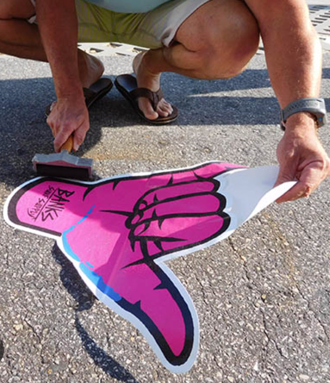 Floor Graphics Extra-Durable Self-Adhesive Rough Matte Surface Vinyl 54"x100ft.