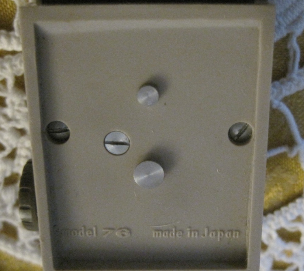 Vintage Bell & Howell Sunometer Light Meter Model 76, used
