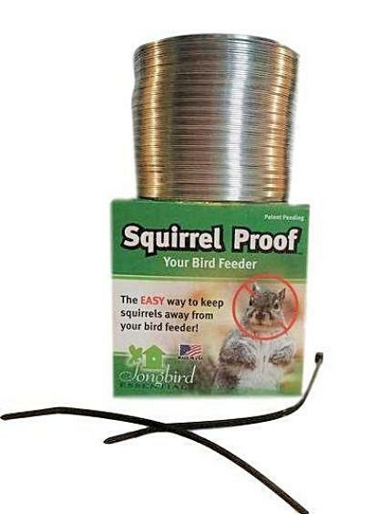 Squirrel Proof Spring Device or Device II (slinky)