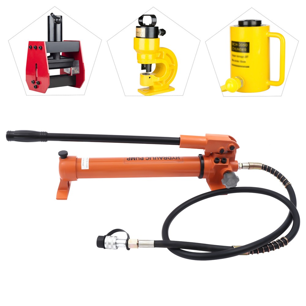 Manual Hydraulic Pump 900CC 10000PSI for Efficient Lifting & Versatile Use