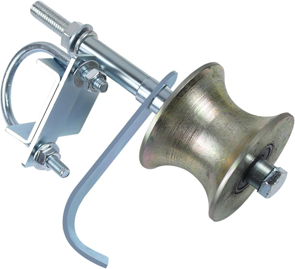 Heavy Duty 6" Rolling Gate Hardware Kit for Chain Link & Sliding Gates