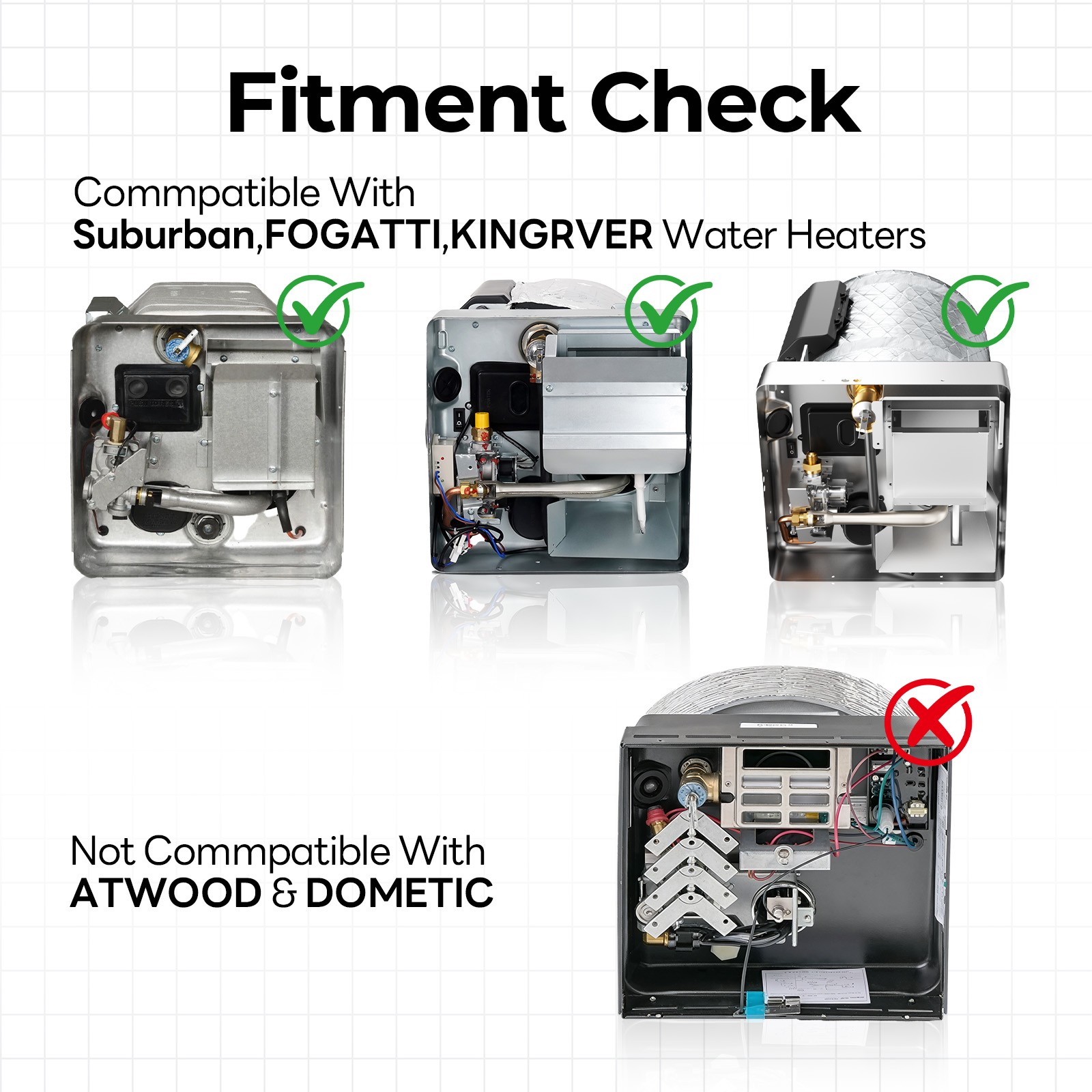 RV Water Heater Magnesium Anode Rod 9.25" inch 3/4" NPT for Suburban SW6DE