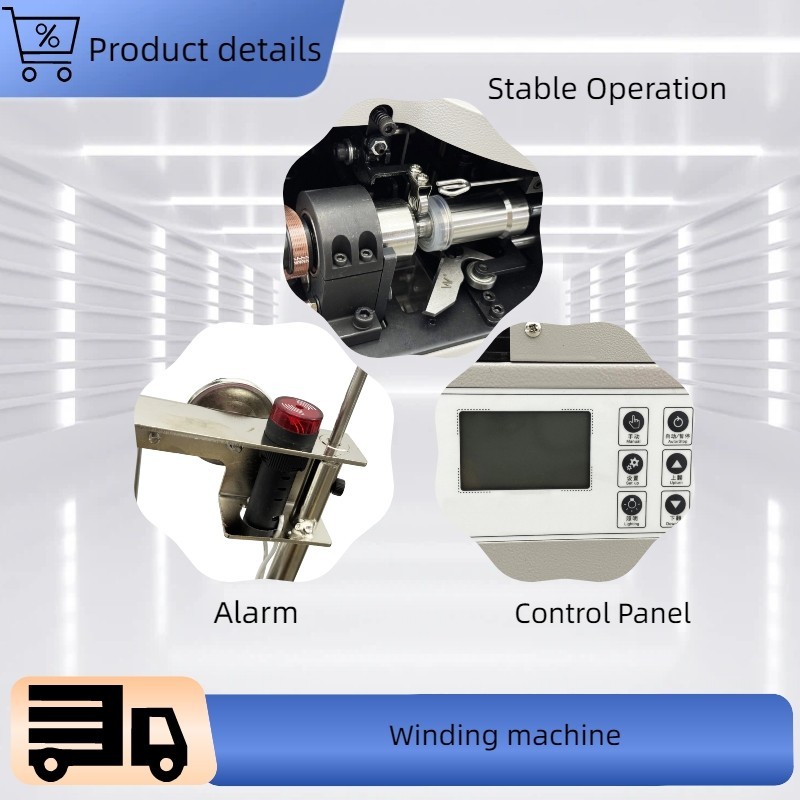 110V Automatic Adjustable Textile Line Winding Machine for Textile Industry