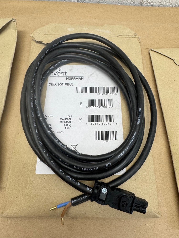 Hoffman/NVent CELC3001PBUL Lighting Connection Cable *NEW*