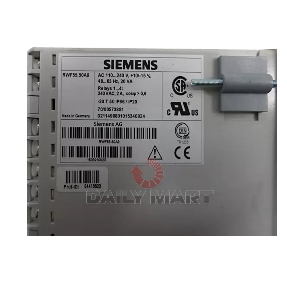 New In Box SIEMENS RWF55.50A9 Accommodometer Temperature Controller