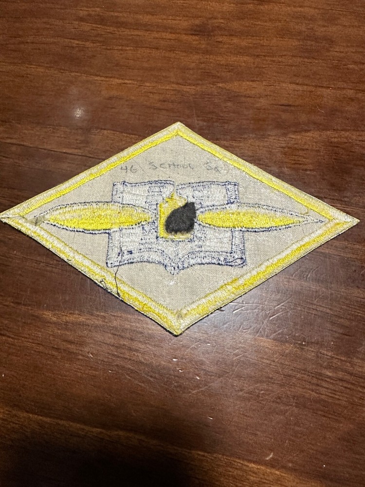 Vintage USAF 46th School Squadron Patch