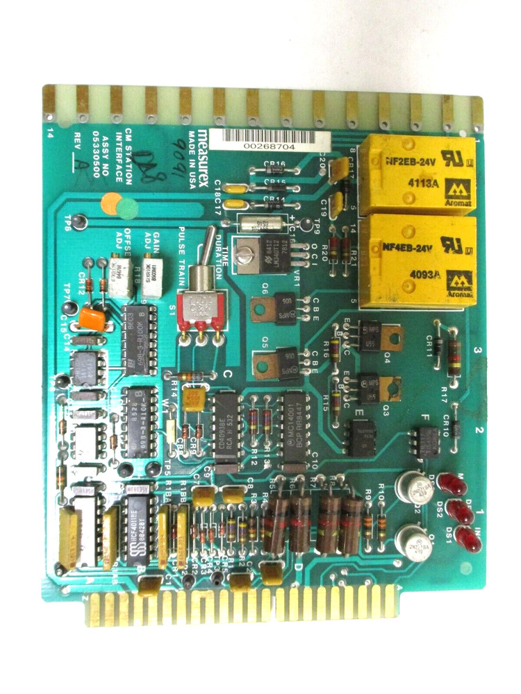 MEASUREX , CM STATION INTERFACE , 04330500 , USED