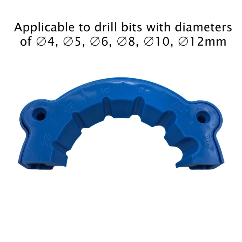 Comfortable Grip Blue Drill Assistant Drill Bit Grinder For Renovation Projects