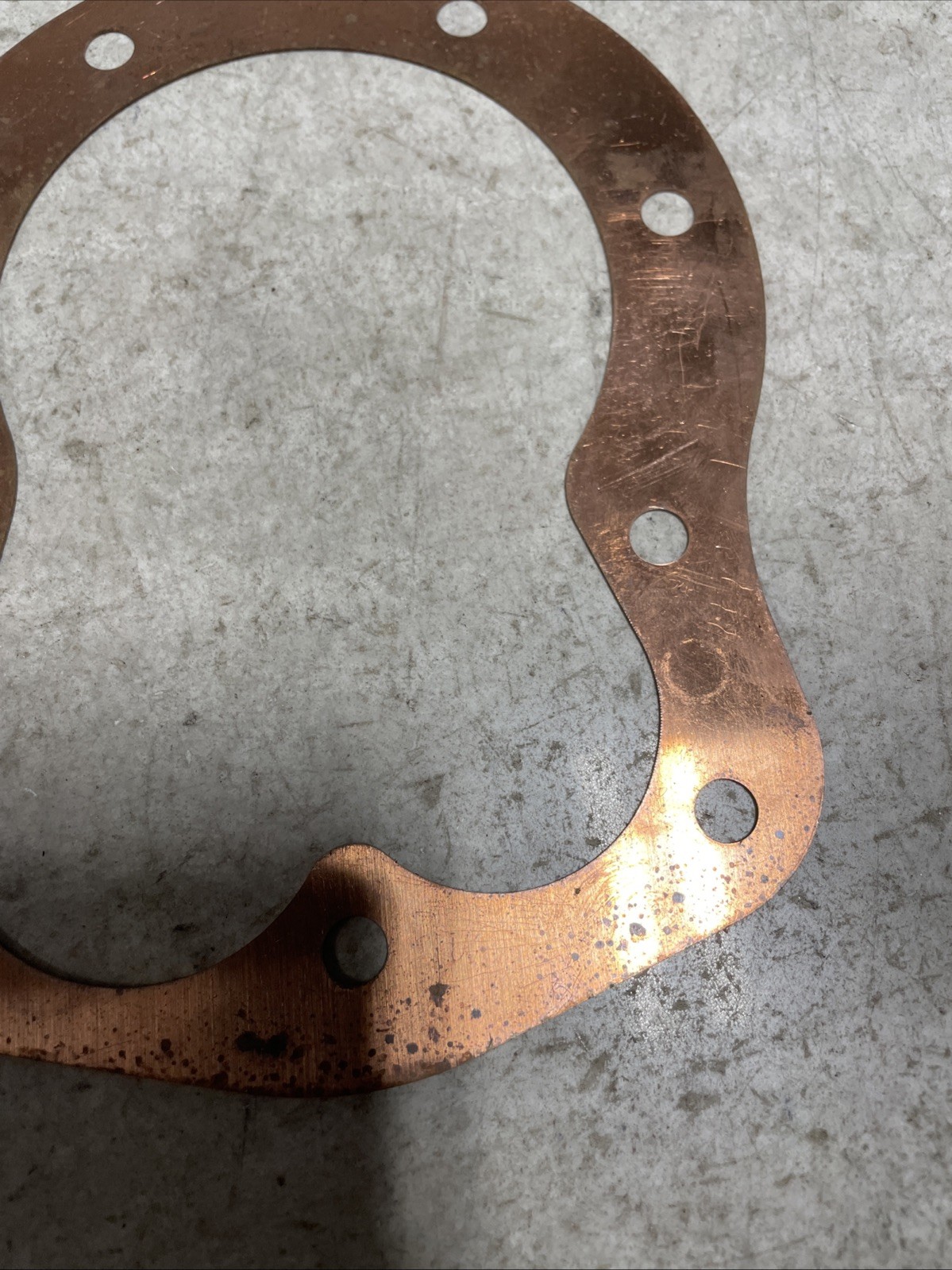 JR RACE CAR TNP-5202, TITAN 3.5” COPPER HEAD GASKET .032 THICKNESS, JR DRAGSTER