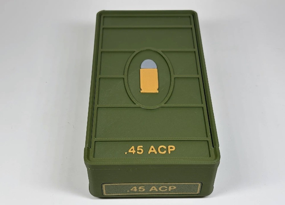 Ammo Storage Box 45 ACP 50 Rounds
