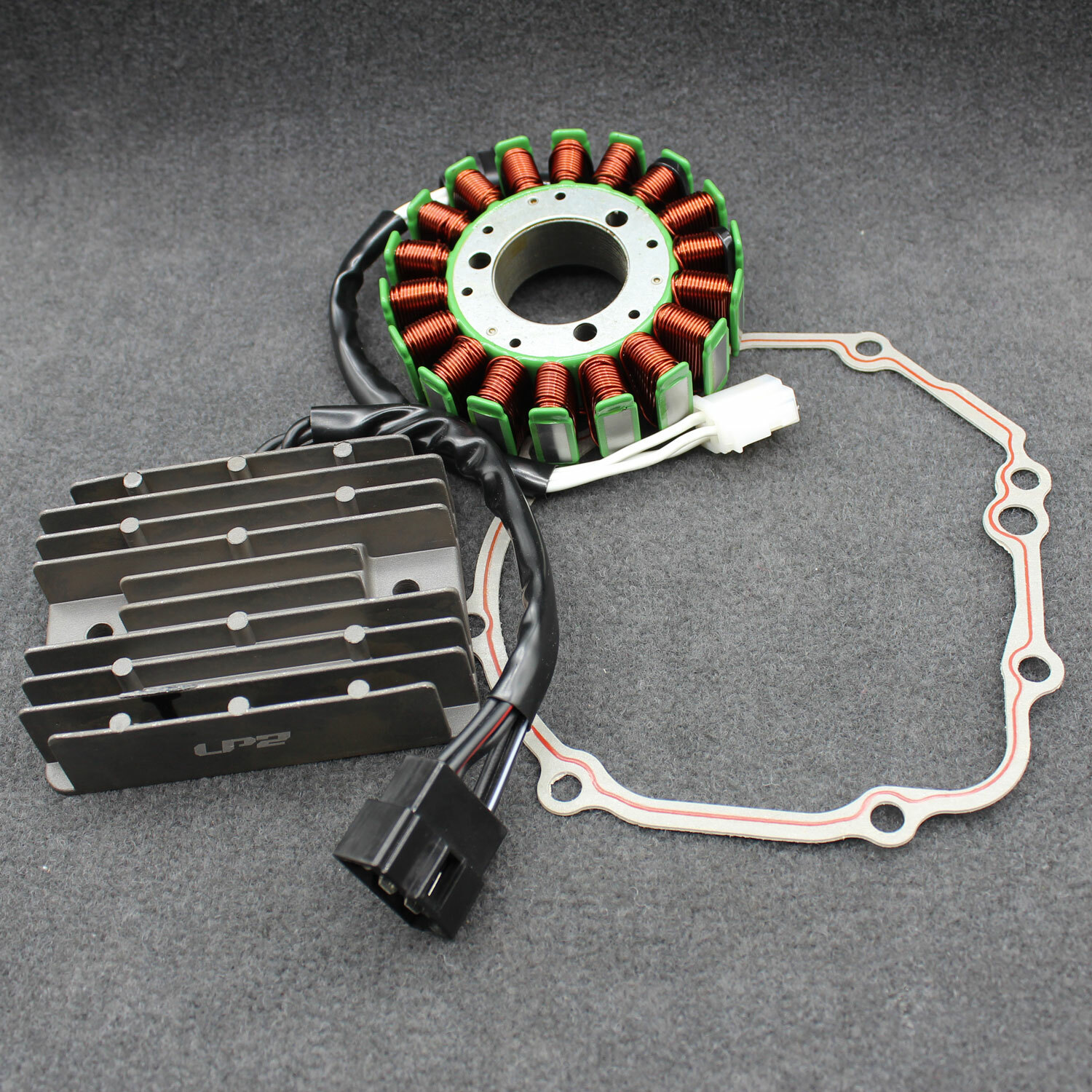 New Kit Stator + Regulator Rectifier + Gasket For Suzuki GSXR 600/750/1000 00-05