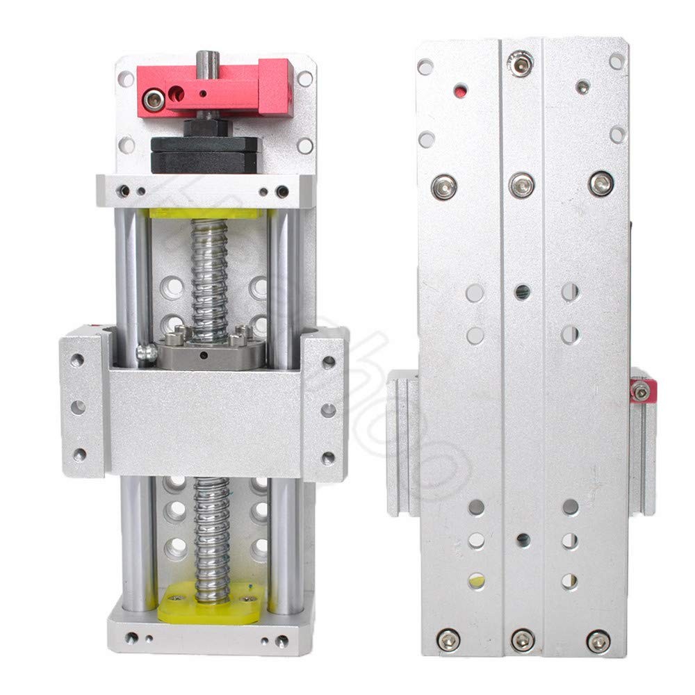 Linear Stage Actuator 100mm Ballscrew 1605 Double Optical Axis Linear Rail Guide