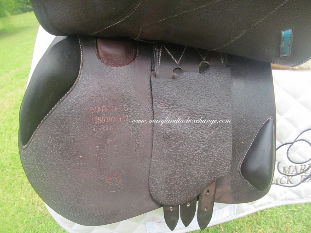 18" DEVOUCOUX BIARRITZ S BUFFALO close contact jumping saddle-2019 MODEL!