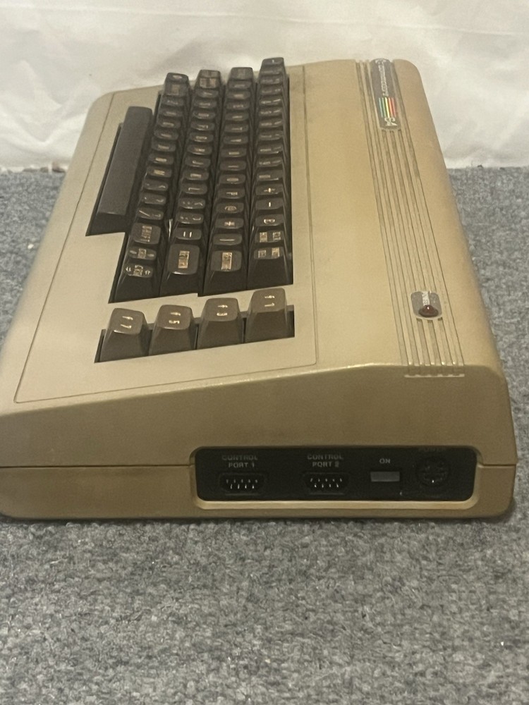 Vintage Commodore 64 With Power Supply Untested