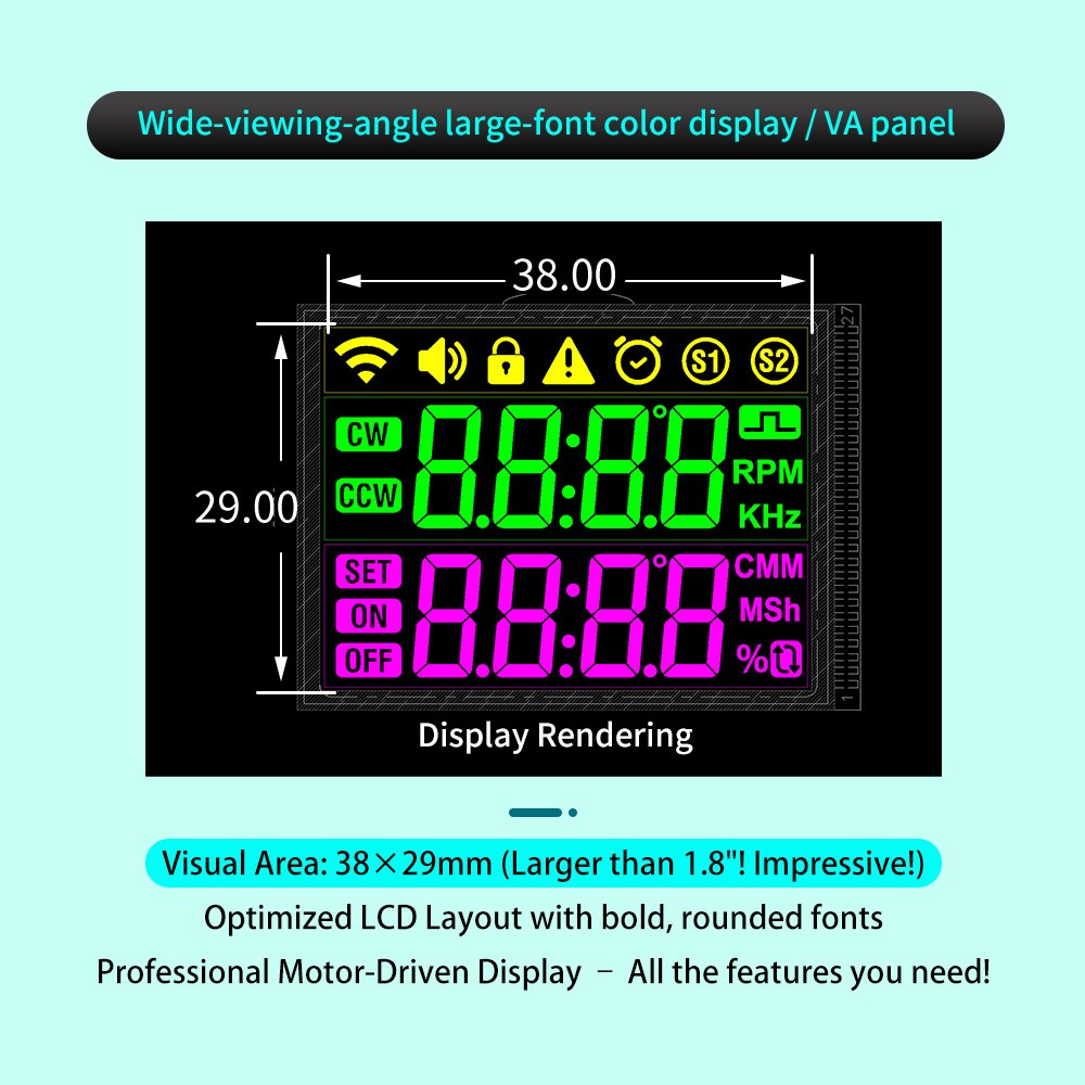 SMH 42 57 Stepper Motor Controller Forward/Reverse Pulse Delay Positioning Angle