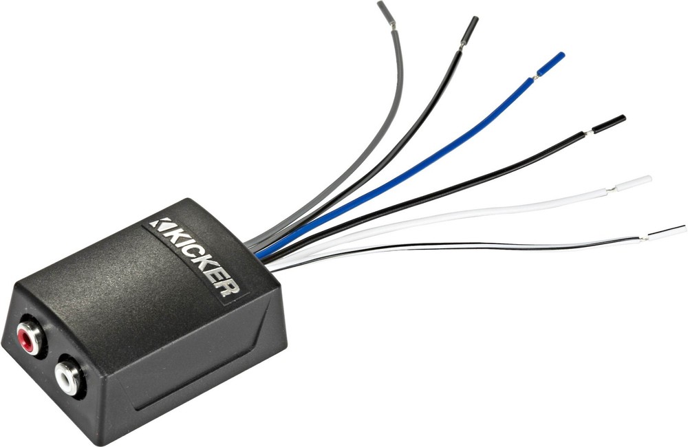 Kicker Stereo Line-Output Converter With Remote Turn-On Wire