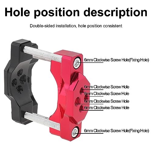 Windance Universal Motorcycle Handlebar Clamp,Adjustable Motorcycle Stent
