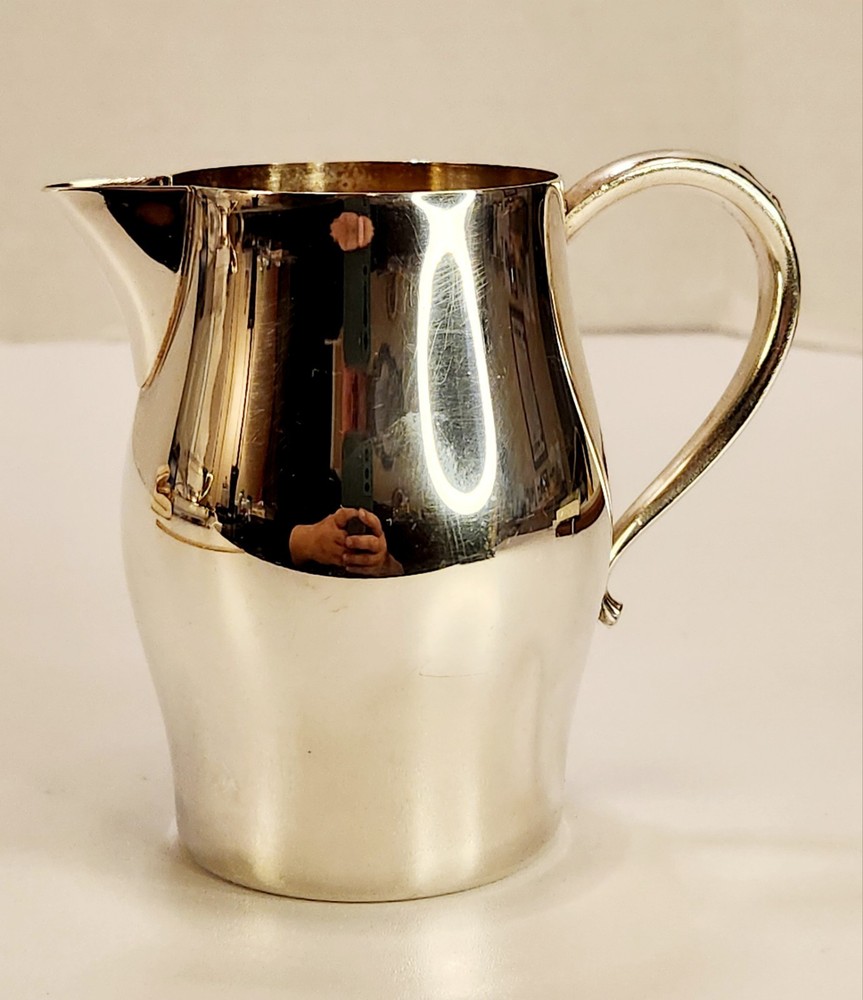 VTG William A. Rogers Silverplated Silver Plated Handled Creamer Pitcher 3.75"