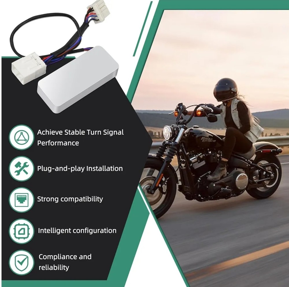 briidea Load Equalizer and Stabilizer Controller/Resistor Compatible with Harley