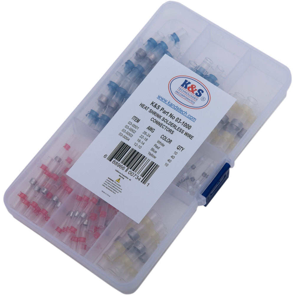 K&S Technologies Solderless Wire Connectors | 03-1000