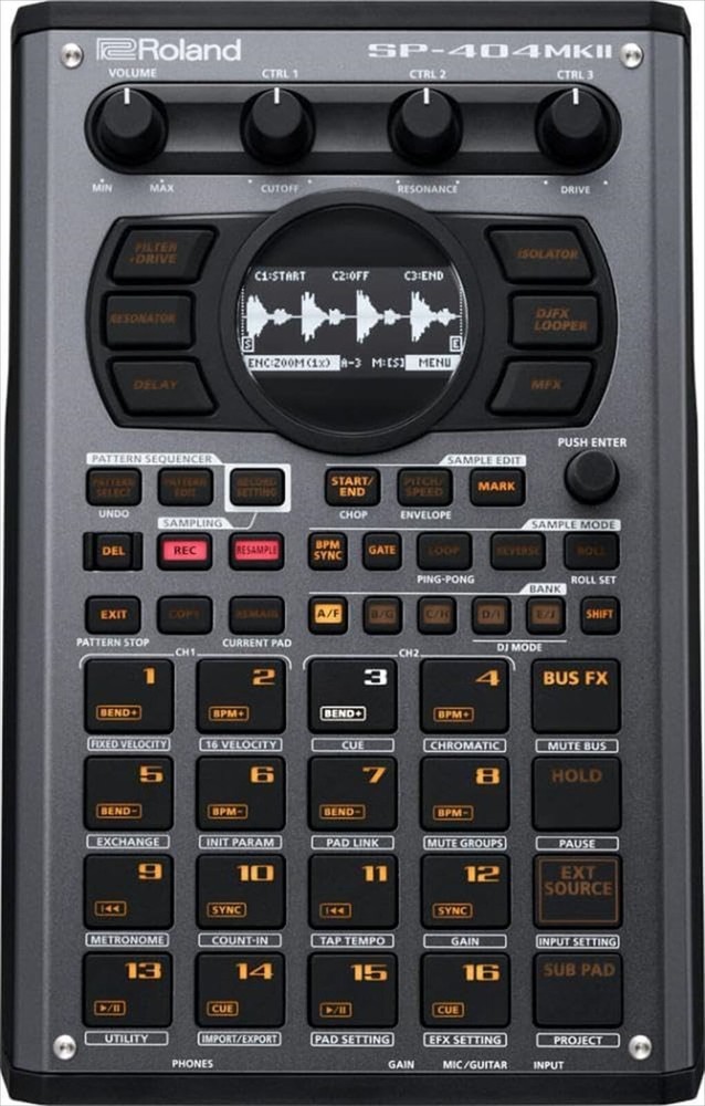 Roland SP-404MKII Creative Liner Wave Sampler & Effector Beatmaking Machine NEW