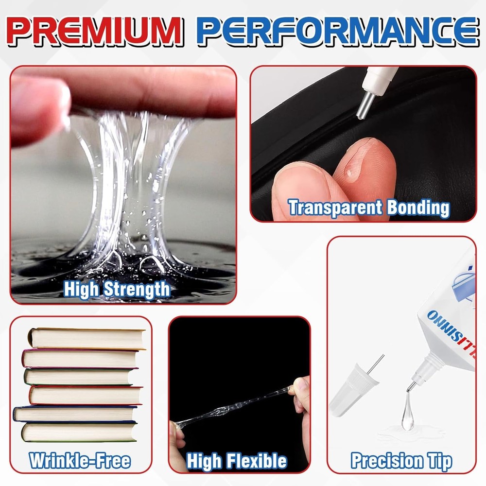 Book Glue, Clear Binding Multipurpose Adhesive for