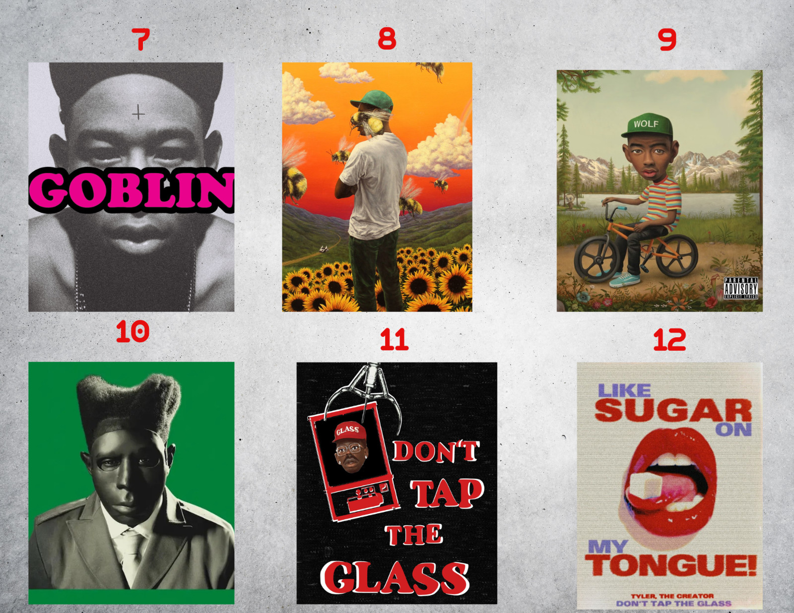 Tyler The Creator Music Wall Collage Poster Prints