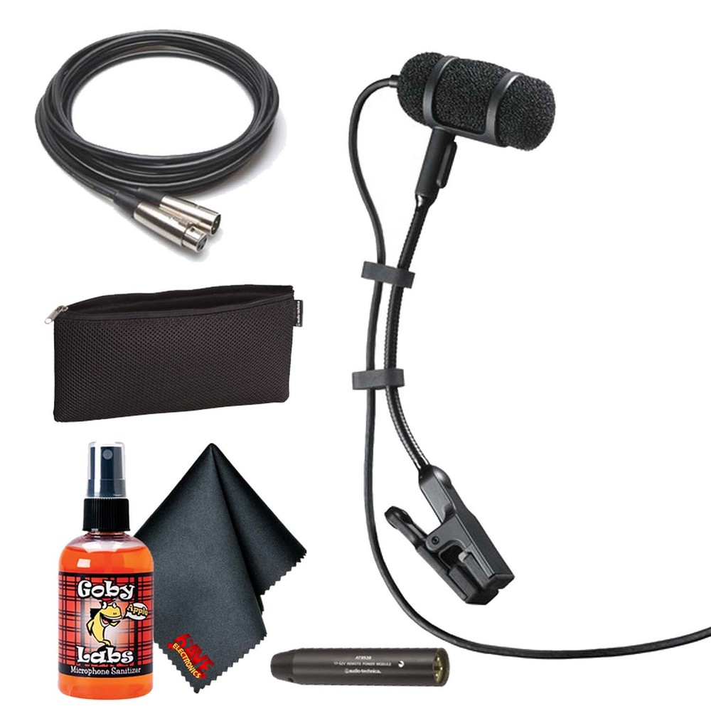 Audio-Technica Pro 35 Cardioid Clip-On Microphone Bundle