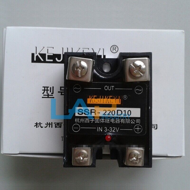 1pc NEW FOR KEJIKEYI Single-phase 10A Solid Relay SSR-220D10