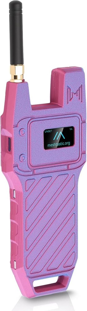 ESP32 LoRa V4 OLED Dev Board+ 915MHz Antenna + GPS Module + Case for Meshtastic