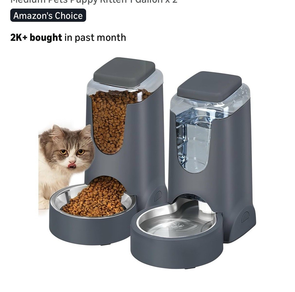 Automatic Cat Feeder Food Dispenser
