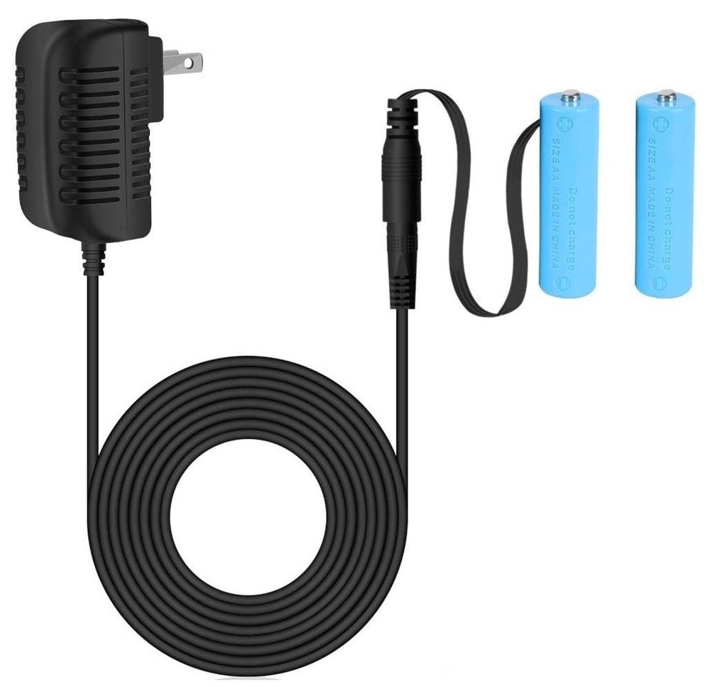 2 x AA Battery Replacement Eliminator Kit for Electronic Devices