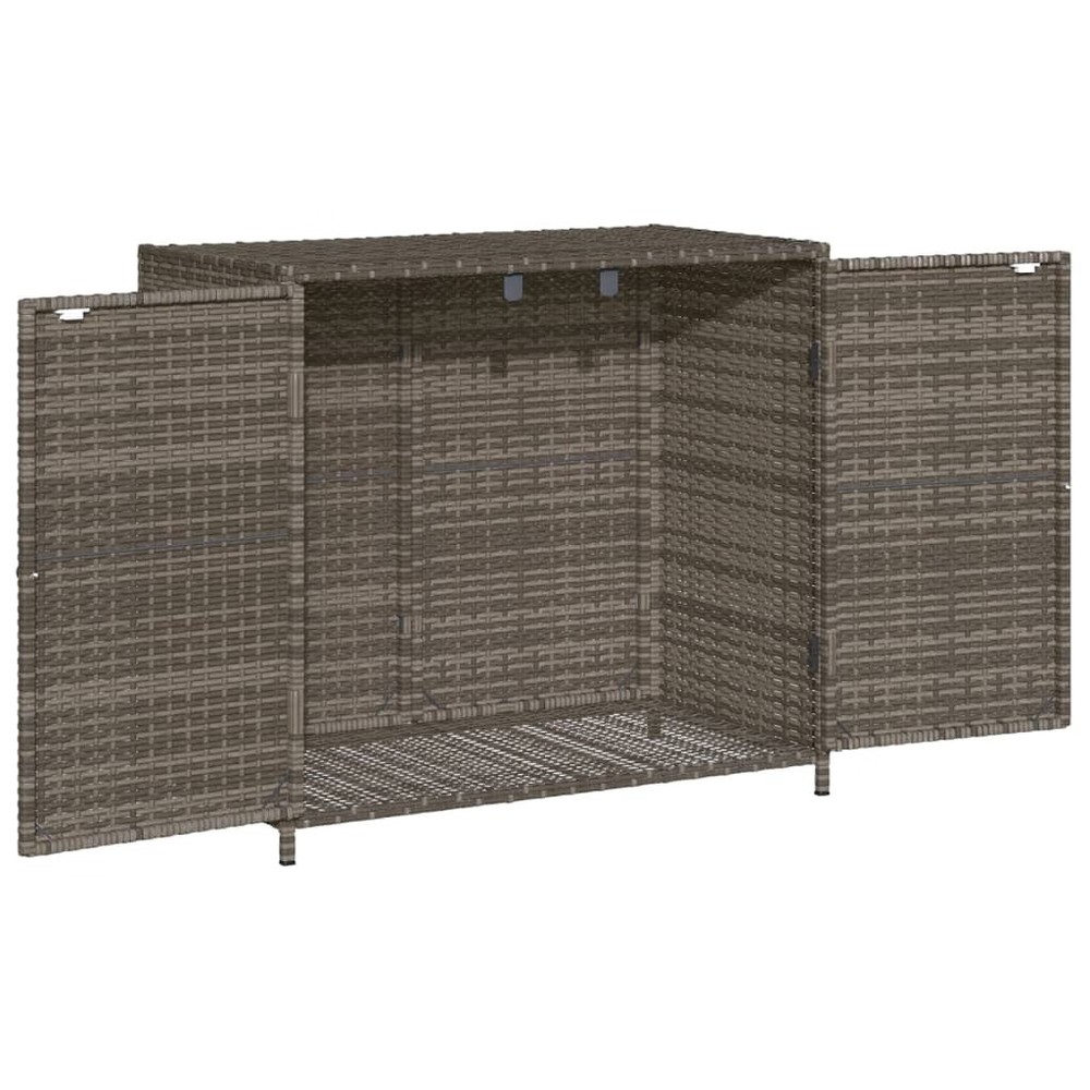 Garden Storage Cabinet Grey