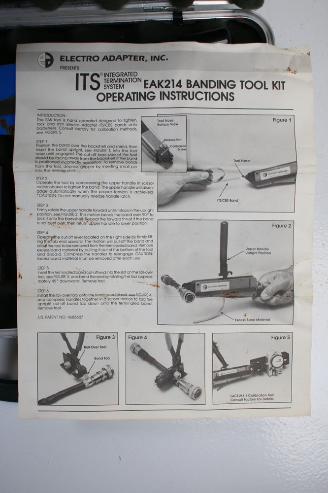 Electro Adapter EAK214 Banding tool kit 1