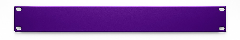 1U Solid Rack Panel – Candy Metallic Purple – 19” Steel Cover