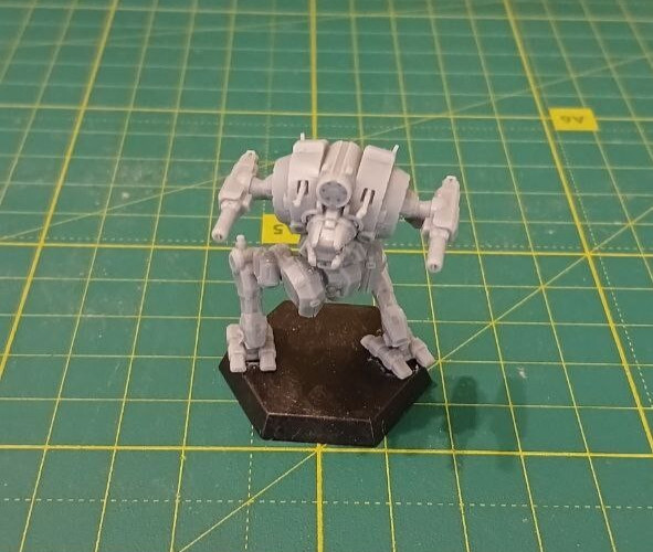 Uziel, battletech game miniature