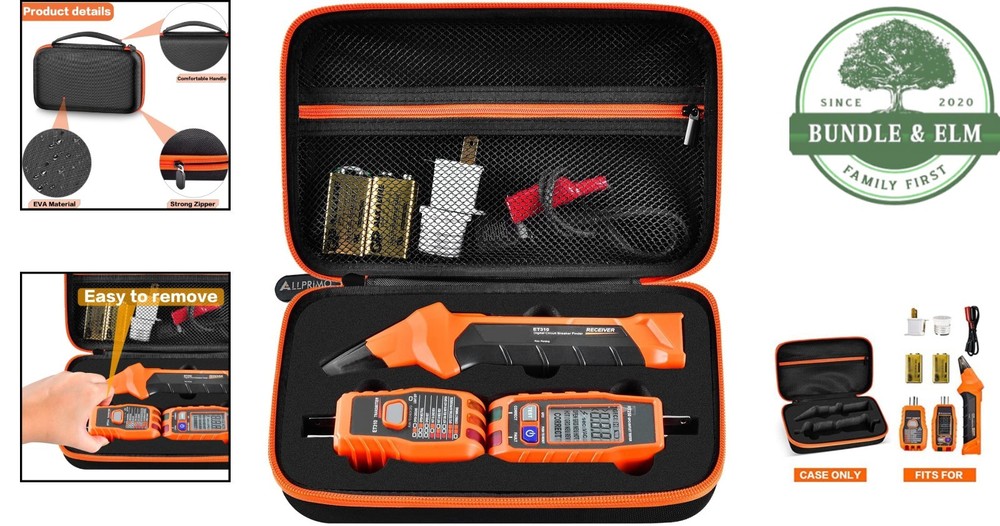 Protective Hard Shell Case for Circuit Testers and Electrical Measurement Tools