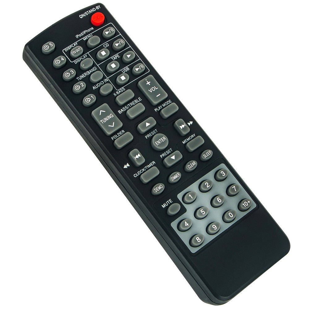 New RRMCGA255AWSA Replace Remote for Sharp Stereo System CD-DH950P CD-DHS1050P