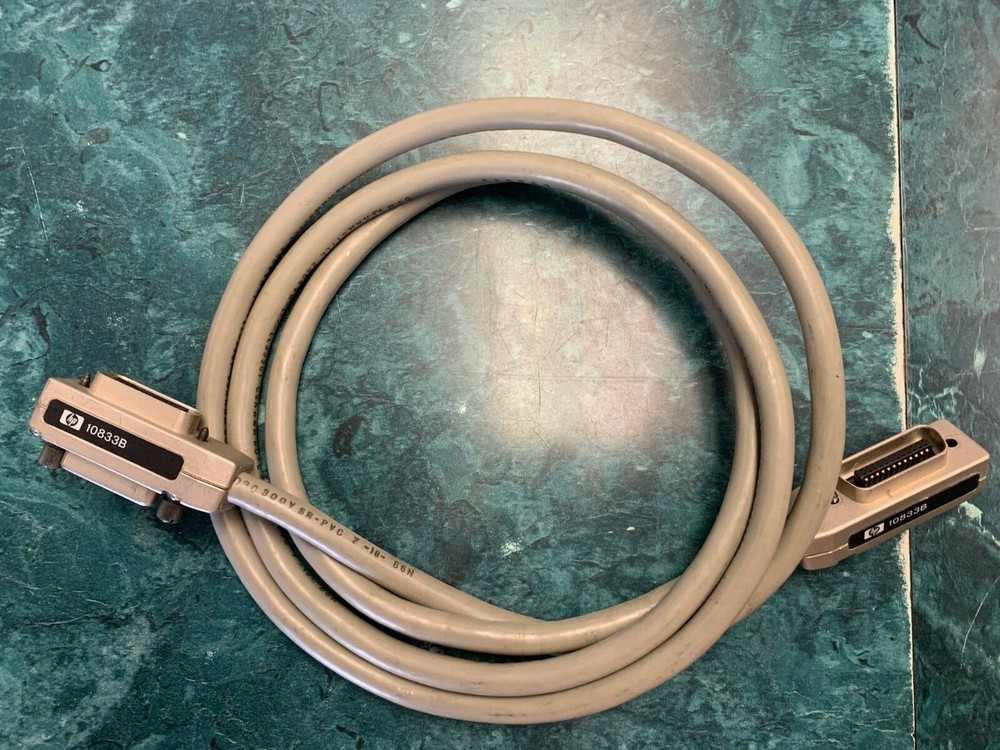 HP GPIB Cable 10833b Hewlett Packard 2m long