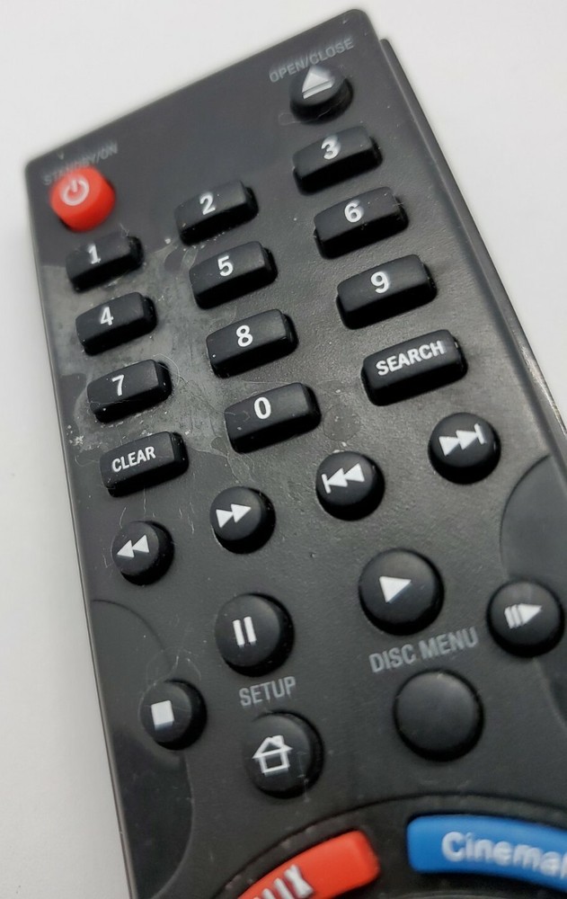 DYNEX D058 Blu-Ray Remote Control DXWBRDVD1