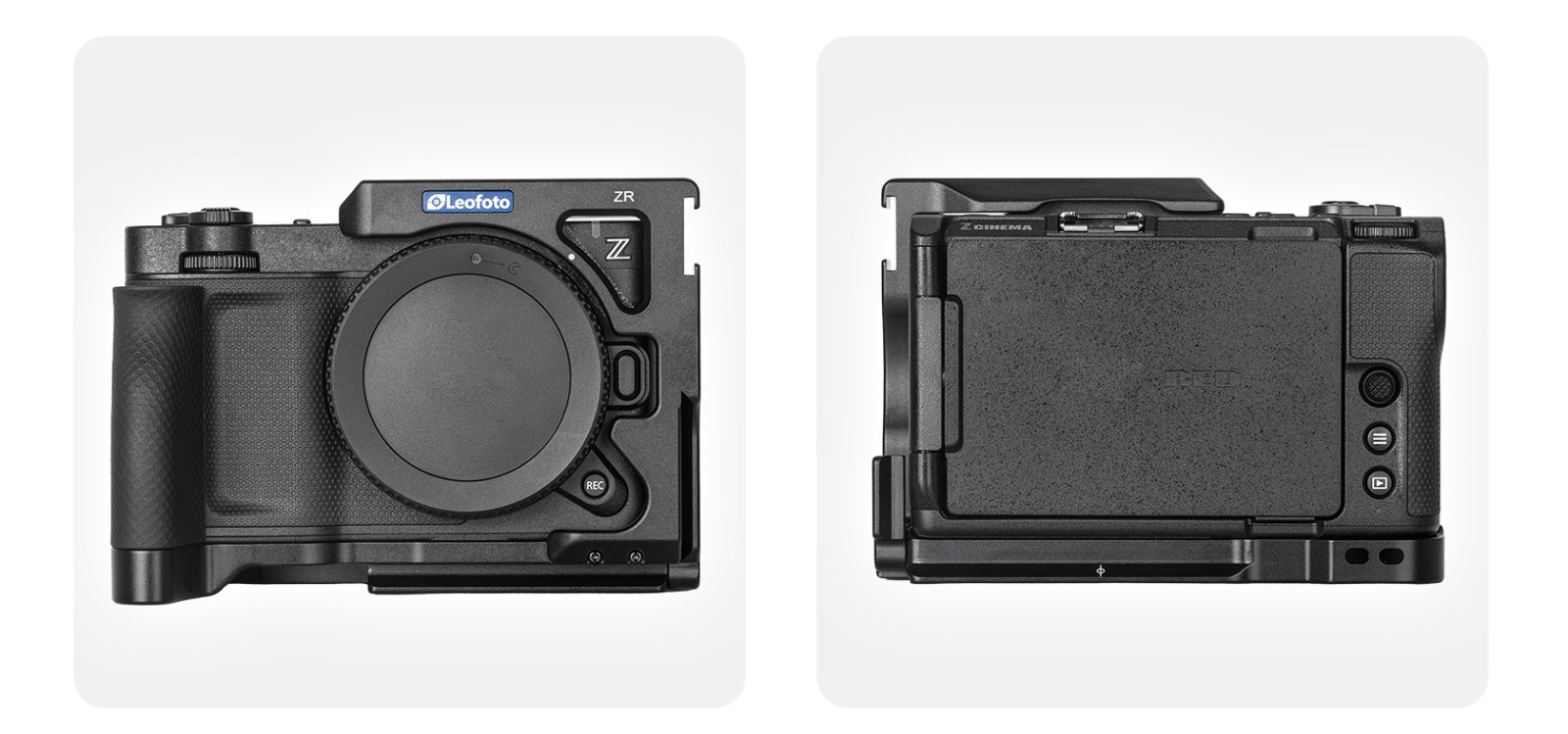 Leofoto ZR Custom Cage for Nikon ZR with Silicone Grip