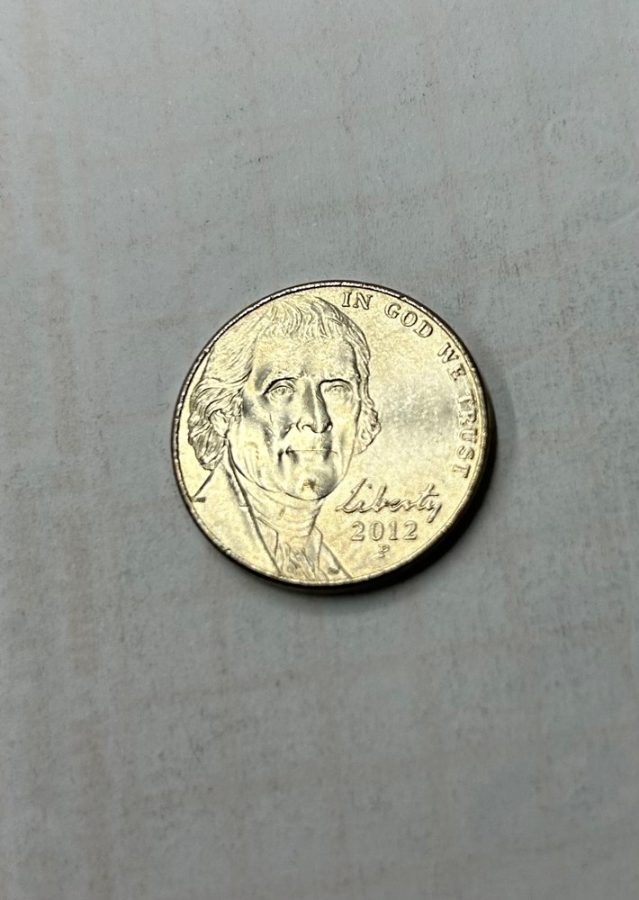 2012 – P nickel dye chip error