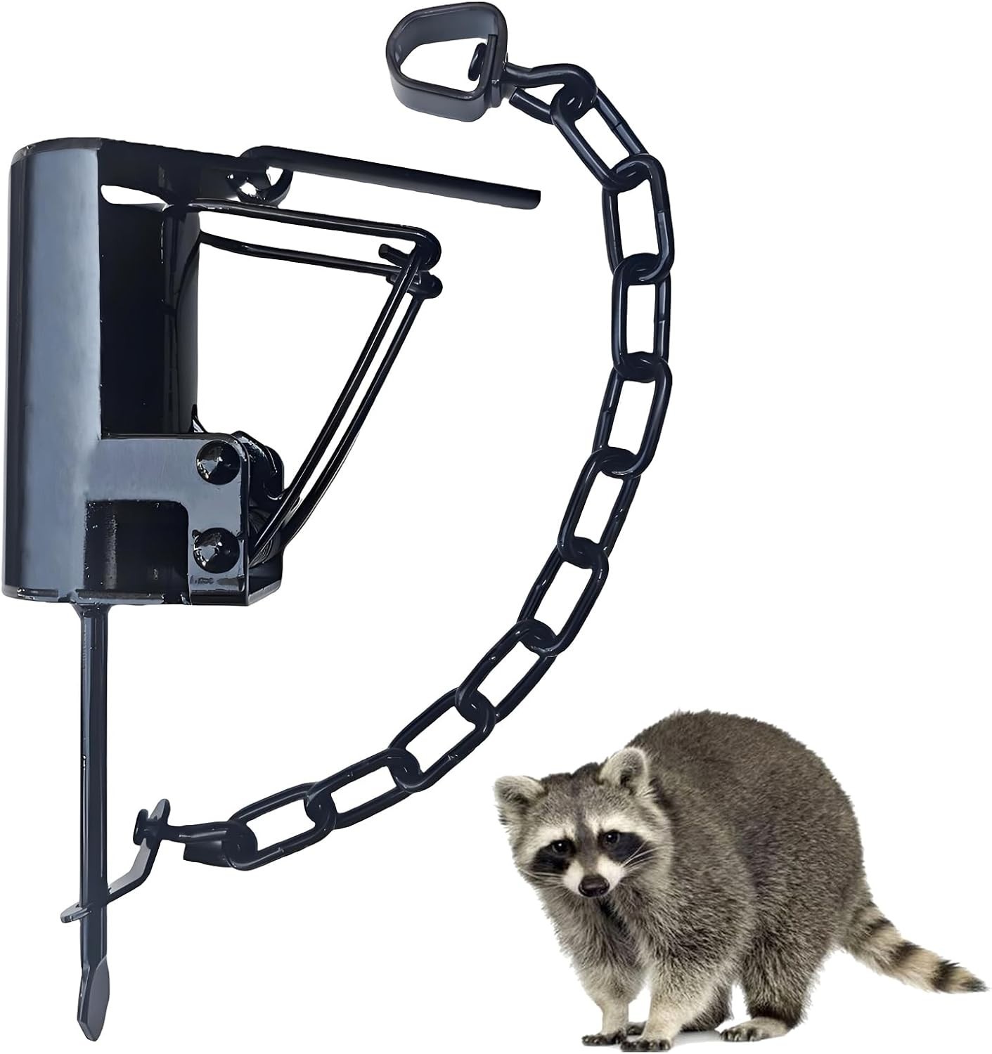 (3 Pack) Dog Proof Raccoon Traps - DP Coon Traps - Back Yard Raccoon Traps