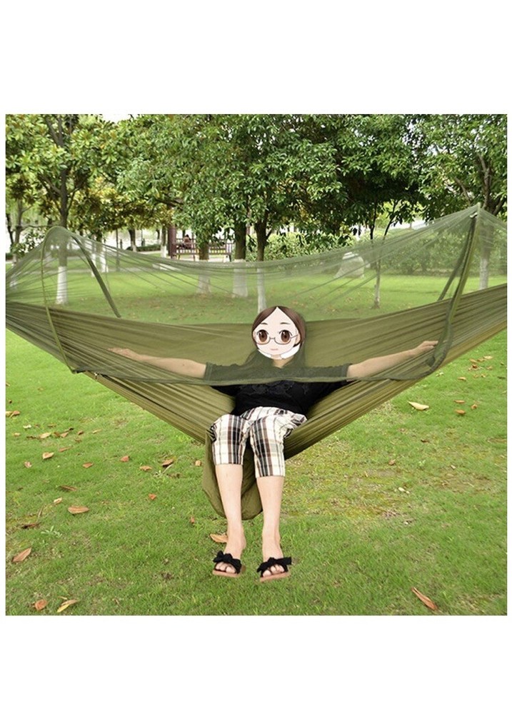 Lightweight Portable Foldable Double Hammock Tent with...