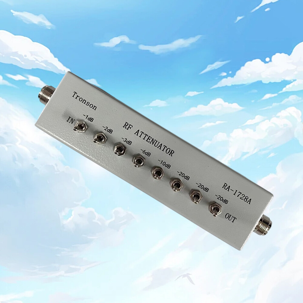Variable/Step Attenuators RF ATTENUATOR 82DB 50Ω for Ham Radio Transmitter