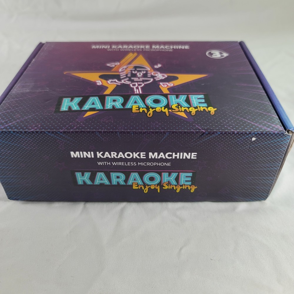 Mini Karaoke Machine (Open Box, NIB)