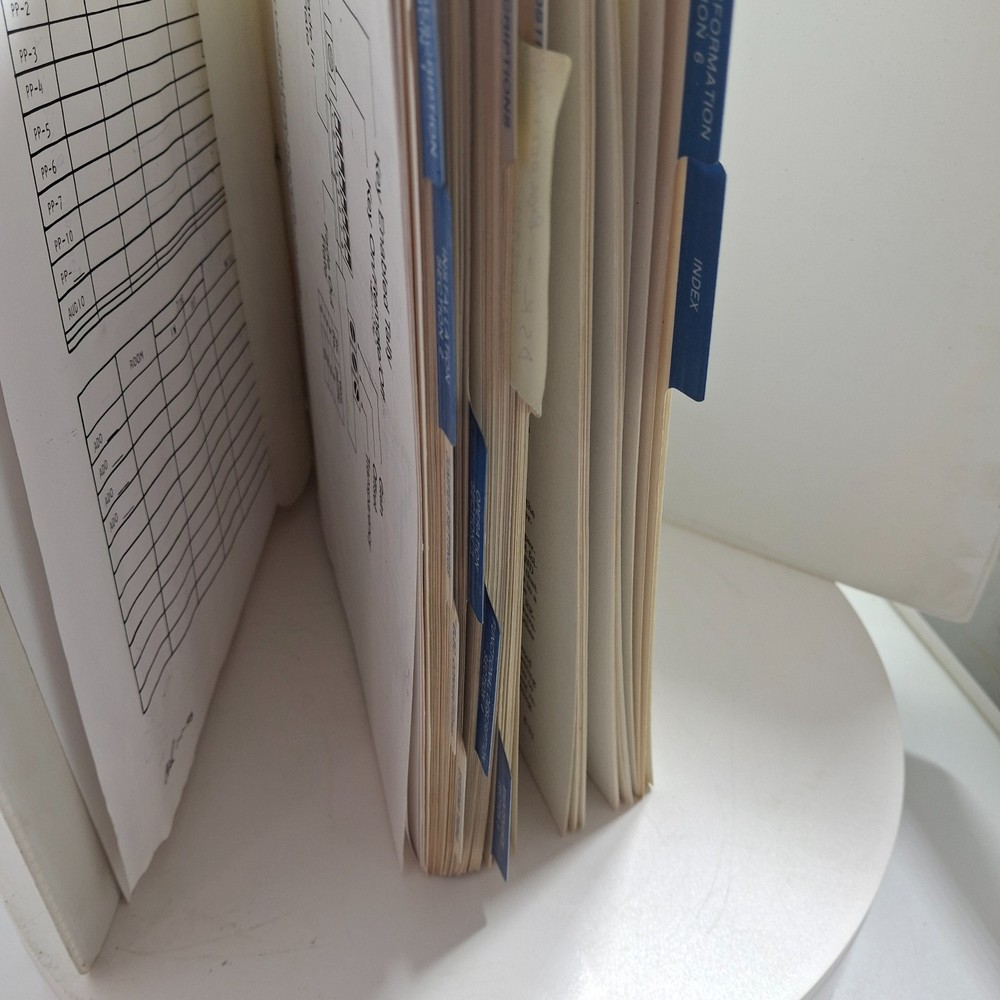 Grass Valley Model 110 Manuals 2‑Volume Set + ABC Notes + Install Planning Guide