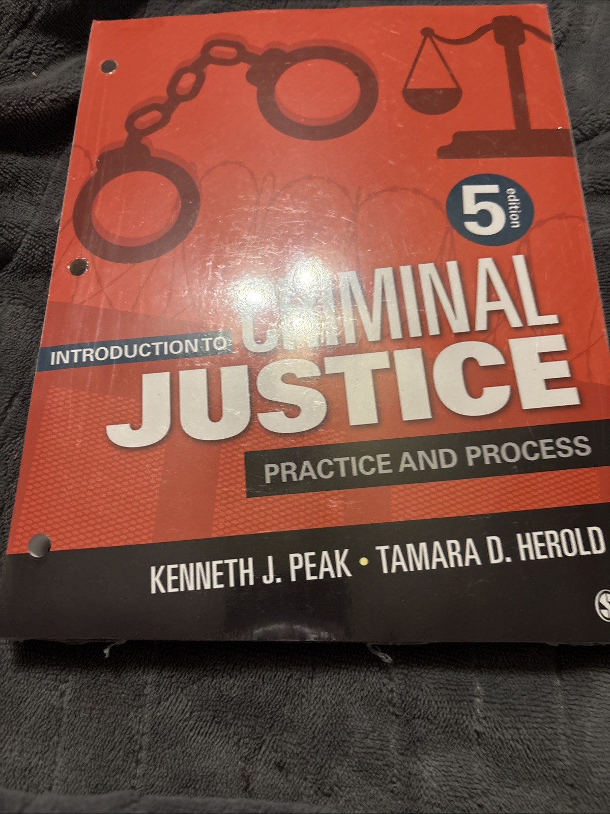 Introduction to Criminal Justice: Practice and Process - Paperback - GOOD