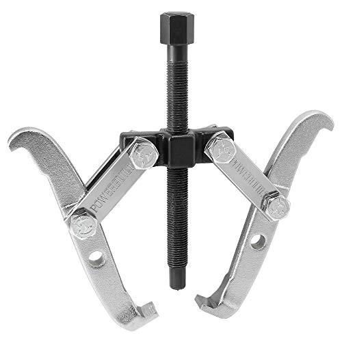 4-Inch Gear Puller, Reversible Design for Inside or Outside pulls, 4 4 in.