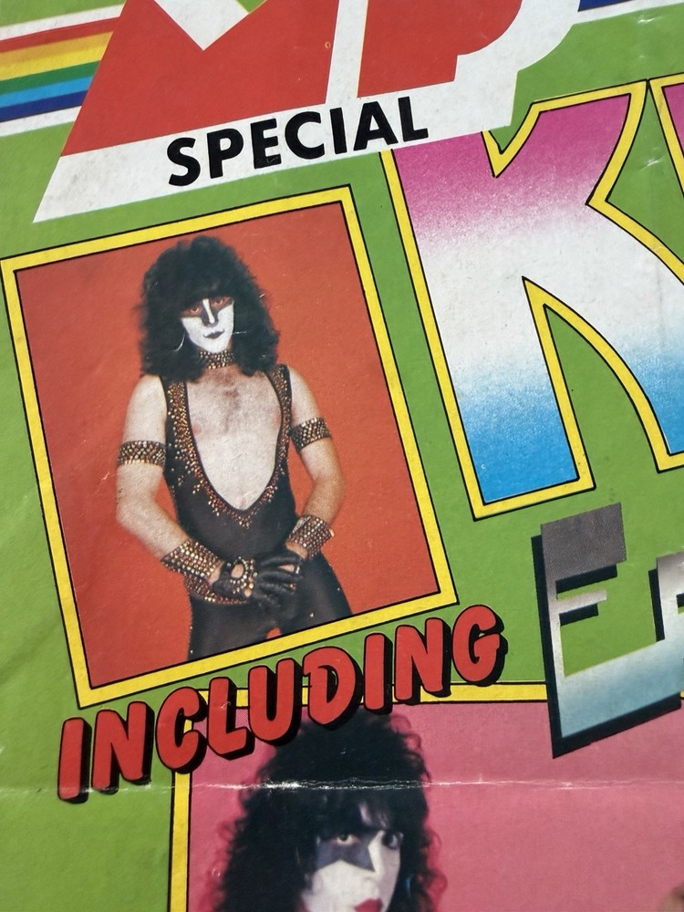 KISS 1981 MUZIEK PARADE MAGAZINE MP GENE PAUL ACE ERIC AUCOIN VINTAGE VERY RARE